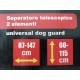 Separatore per Cani / gatti Universale a 2 Traverse telescopiche