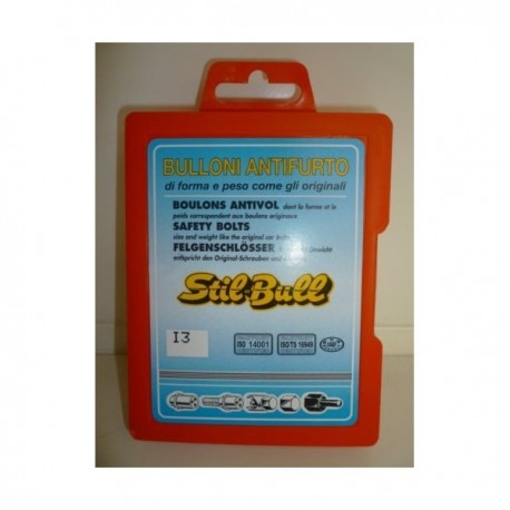 Bulloni Antifurto  Peugeot 207 dal 2003